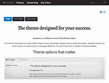 Tablet Screenshot of anatomytheme.com